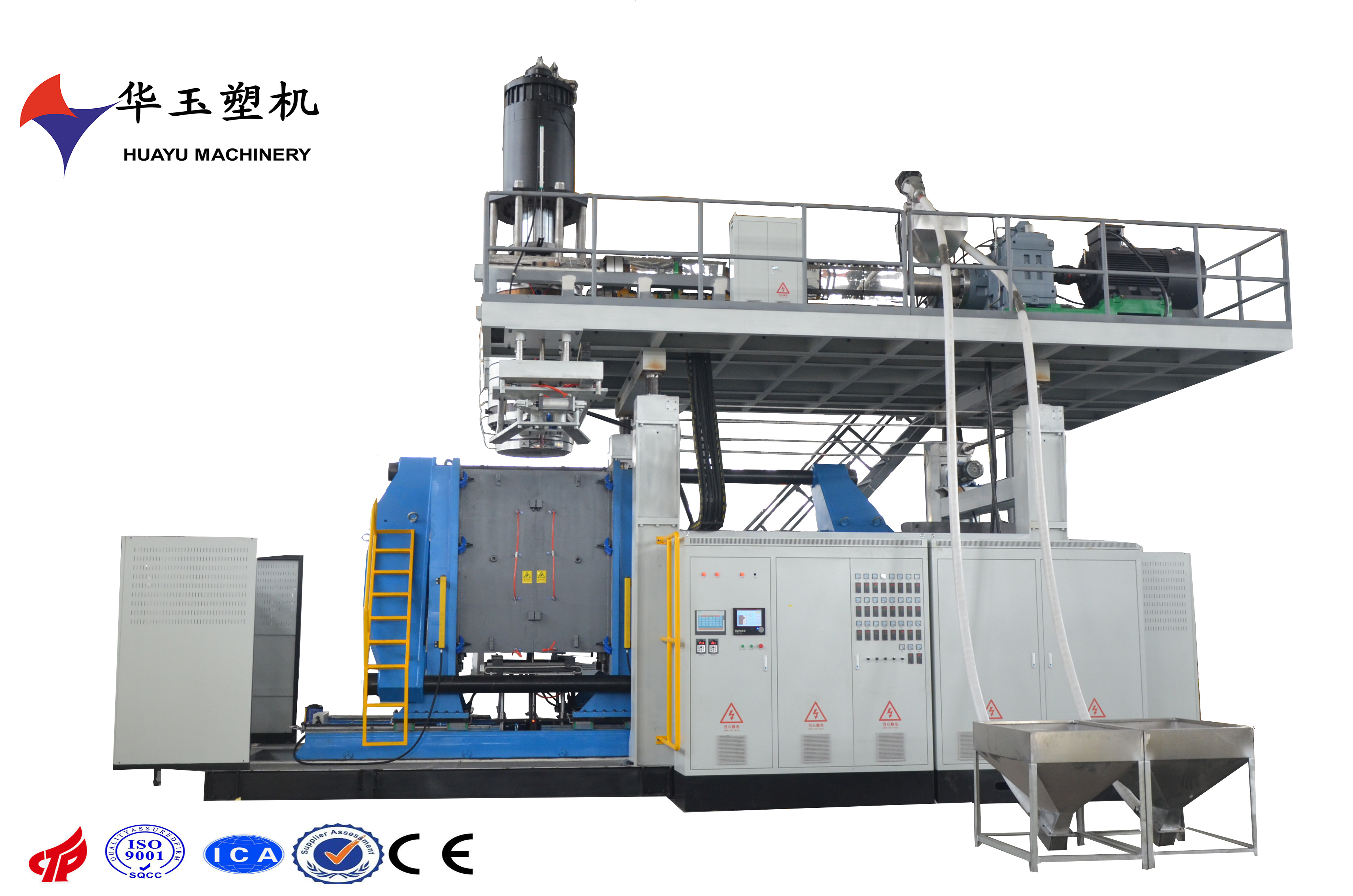 PNG电子1000L-6吹塑机：大型塑料桶造作的精密工程
